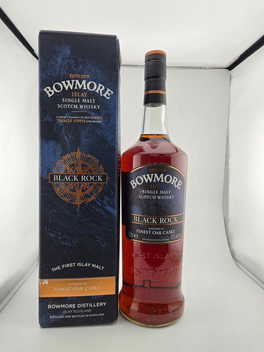 ボウモア ブラックロック 1000ml [並行輸入品]