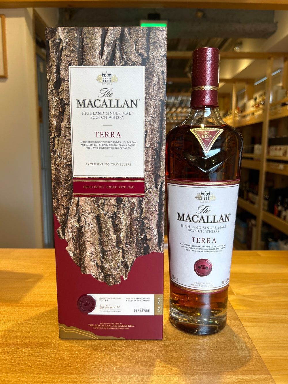 The Macallan Terra 43.8% ABV 700ml Quest Collection Single Malt Scotch Whisky [Parallel Import]