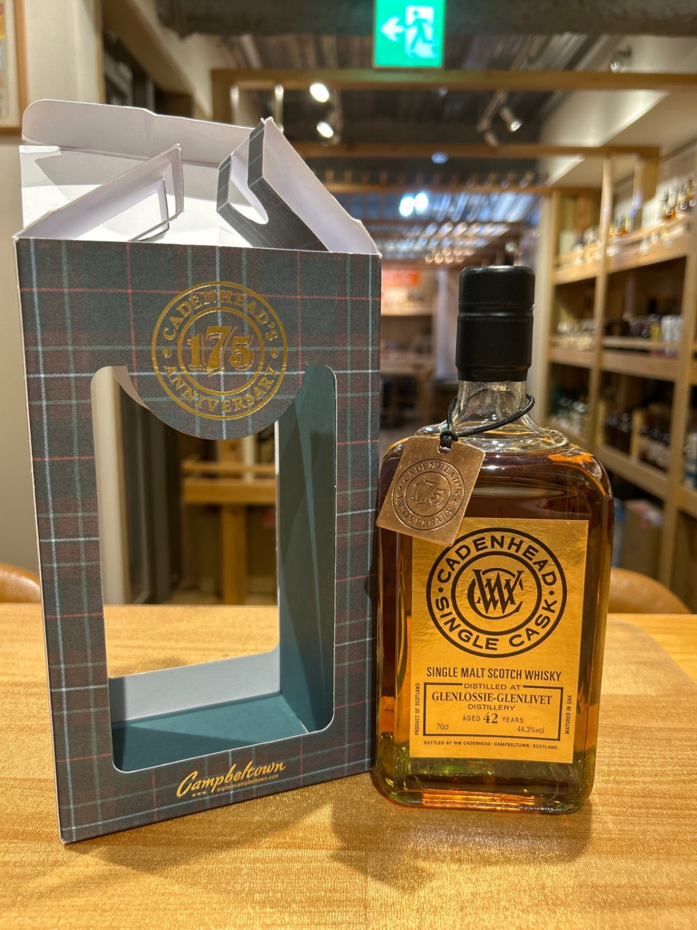 ケイデンヘッド GLENLOSSIE-GLENLIVET 42年