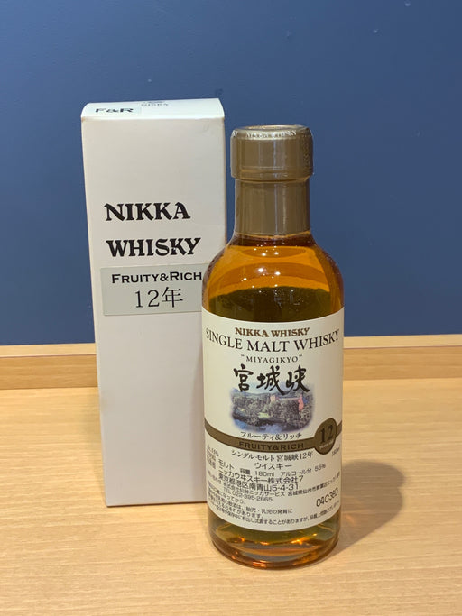 ニッカウイスキー　宮城峡12年　フルーティ&リッチ　180ml