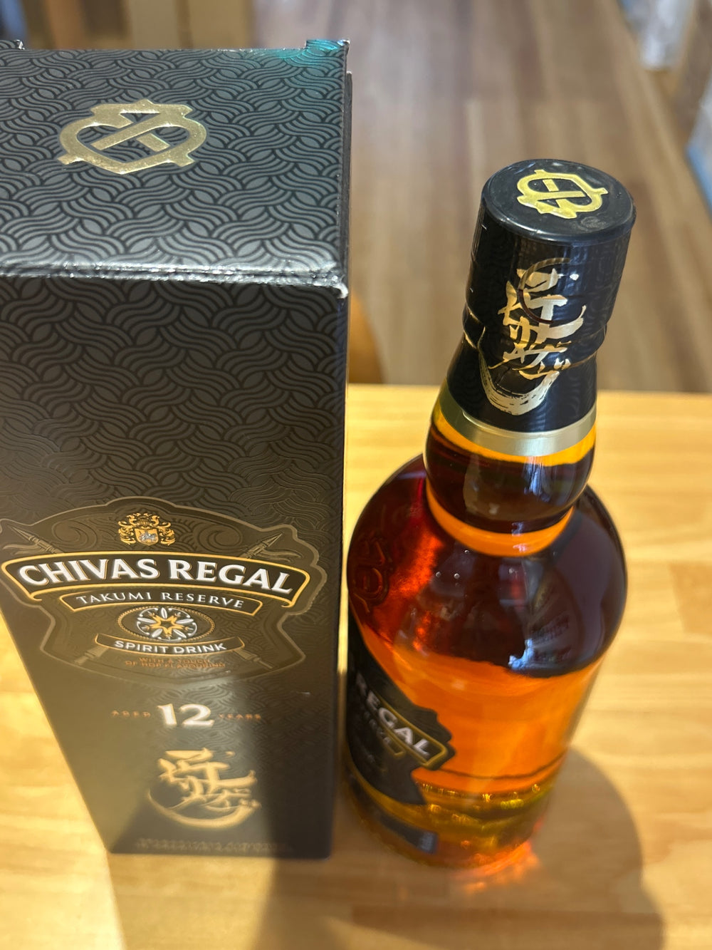 Pernod Ricard (finished in barrels from Masuzumi, a famous Toyama sake) Chivas Regal Takumi Reserve 12 Year Old [40% ABV, UK, 700ml]