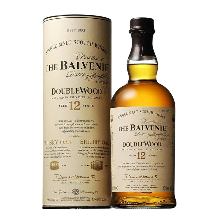 THE BALVENIE ザ・バルヴェニー DOUBLE WOOD 12年 MATURED IN TWO CASK 700ml 43%