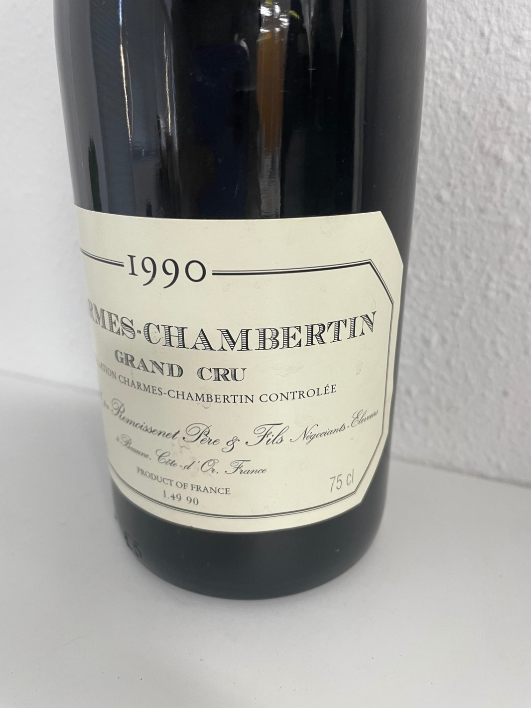 image ルモワスネ・ペール・エ・フィス シャルム・シャンベルタン 1990