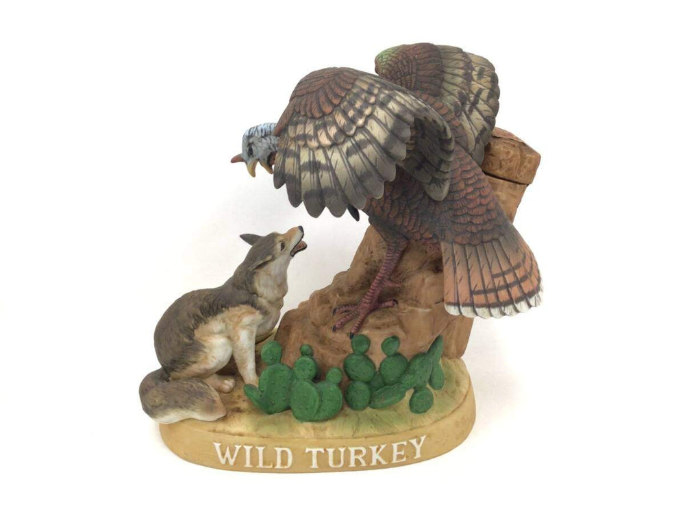 ワイルドターキー WILD TURKEY 8年 陶器ボトル 七面鳥と狼 700ml