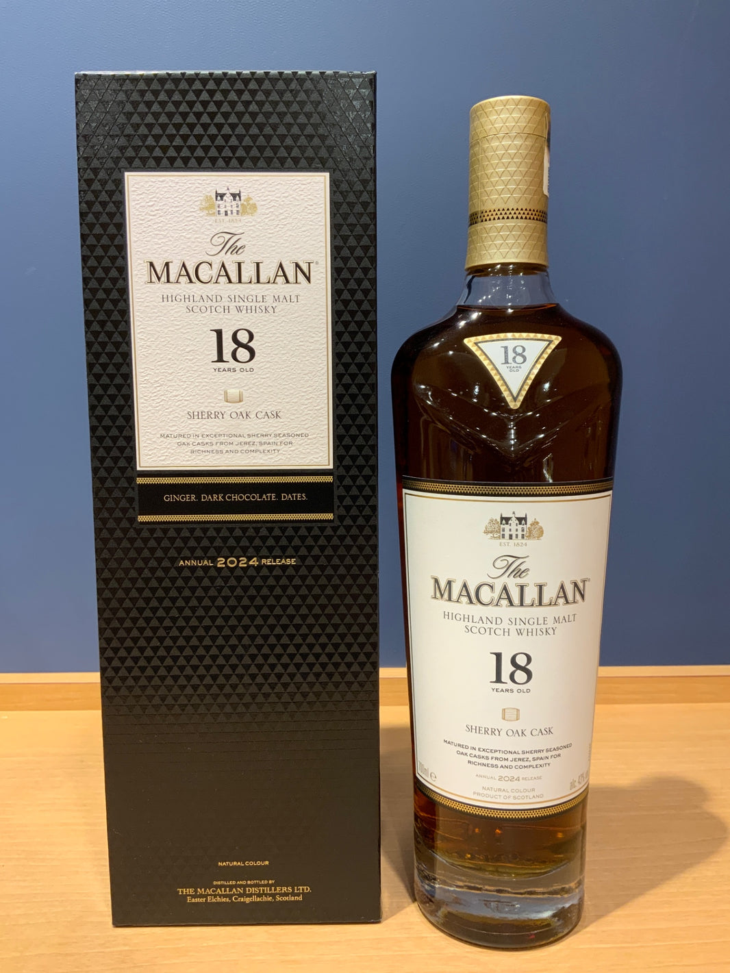 ザ・マッカラン　18年　シェリーオーク【正規品】700ml