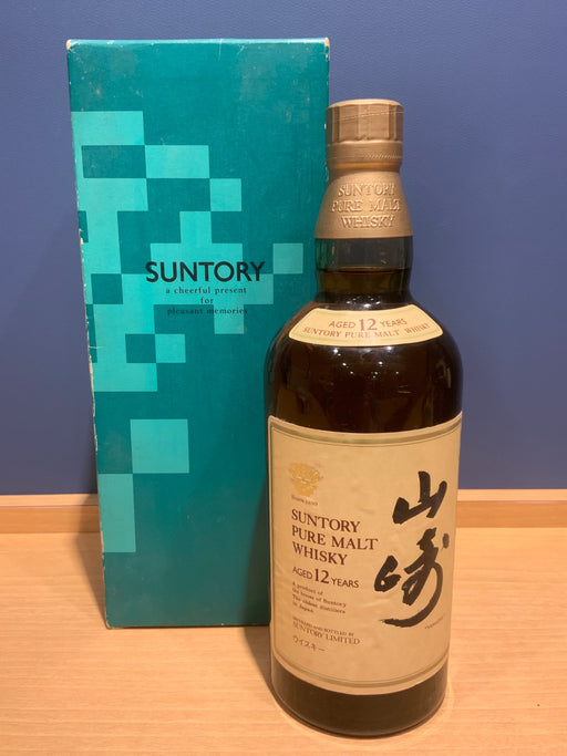 山崎12年 旧ボトル 金花 43% 750ml 瓶 1本 箱付き
