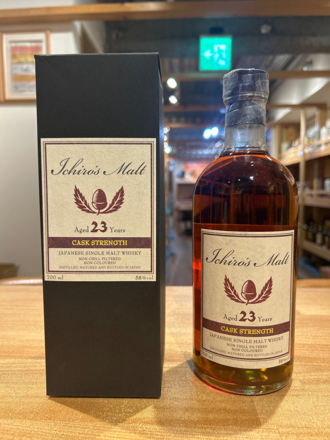 Ichiro's Malt Cask Strength 23 Year Old
