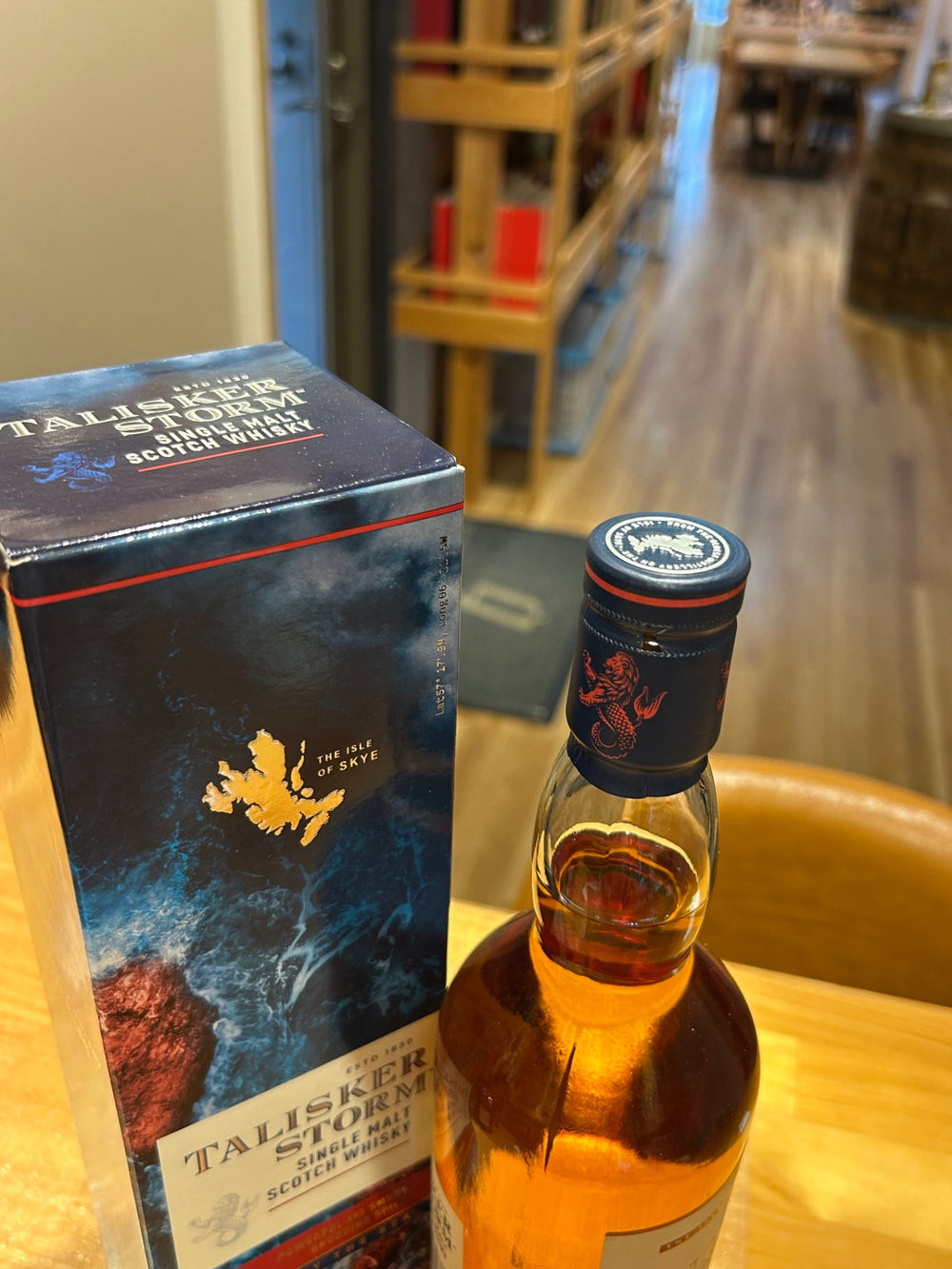 タリスカー ストーム 箱入り [ ウイスキー イギリス 700ml ] [ギフトBox入り]