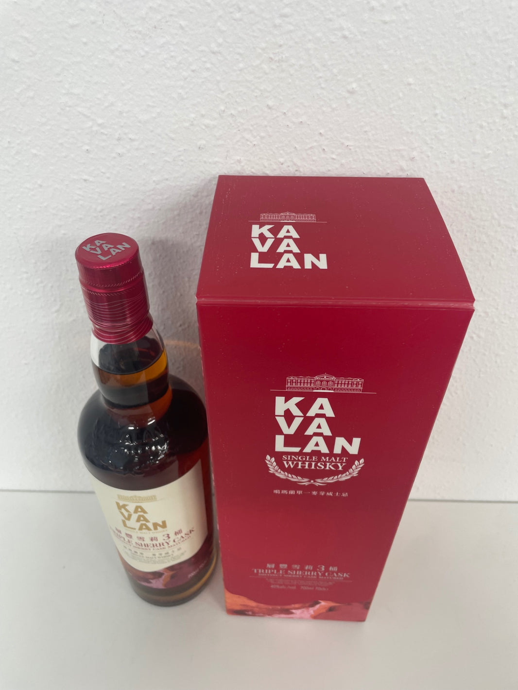 image 【 台湾 ウイスキー 】 カバラン トリプルシェリーカスク 700ml 46度 正規輸入品 美味しい ウヰスキー グレープ チョコレート 宜蘭 オーク樽 ギフト