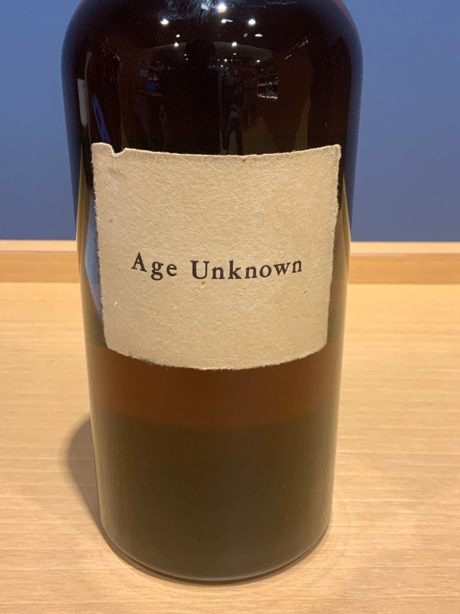 サントリー ピュアモルト Age Unknown エイジアンノウン 勲一等瑞宝章受賞記念 ウイスキー 750ml 43％　箱なし - LIQUOR JOY