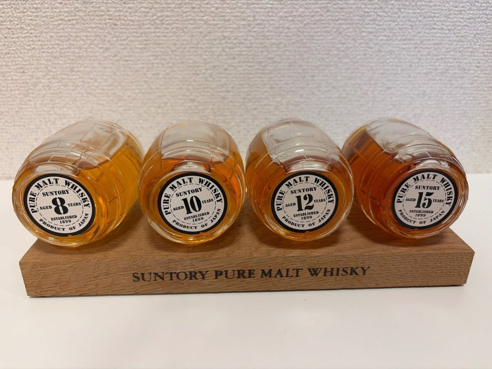 サントリー AGEING SET 8年 10年 12年 15年 150ml*4 - LIQUOR JOY