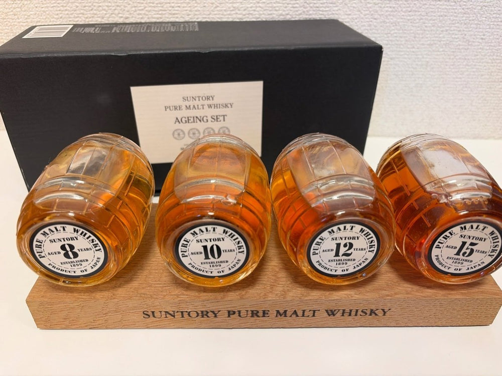サントリー AGEING SET 8年 10年 12年 15年 150ml*4 - LIQUOR JOY