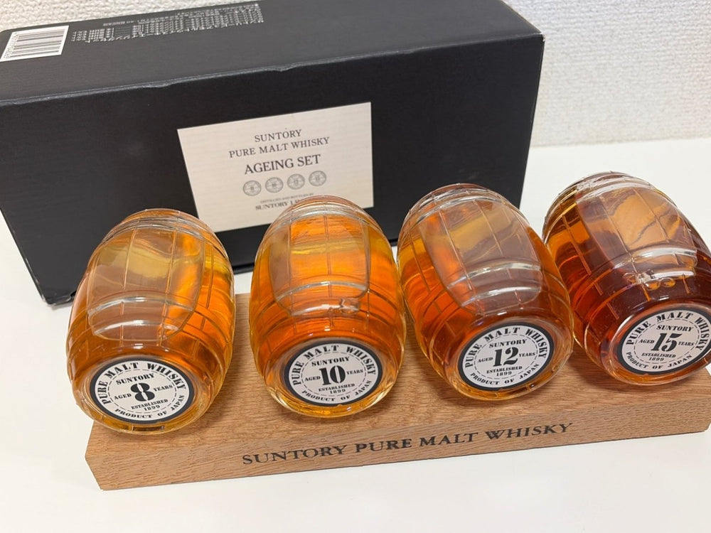 サントリー AGEING SET 8年 10年 12年 15年 150ml*4 - LIQUOR JOY