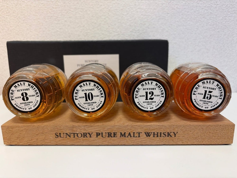 サントリー AGEING SET 8年 10年 12年 15年 150ml*4 - LIQUOR JOY