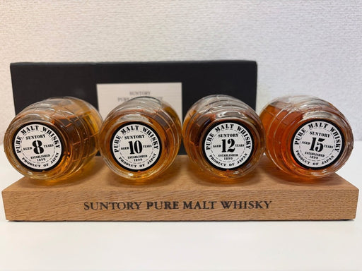 サントリー AGEING SET 8年 10年 12年 15年 150ml*4 - LIQUOR JOY