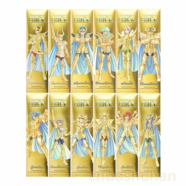 長濱蒸溜所 AMAHAGAN 聖闘士星矢 ゴールドセイント ウイスキーシリーズ　12本セット - LIQUOR JOY