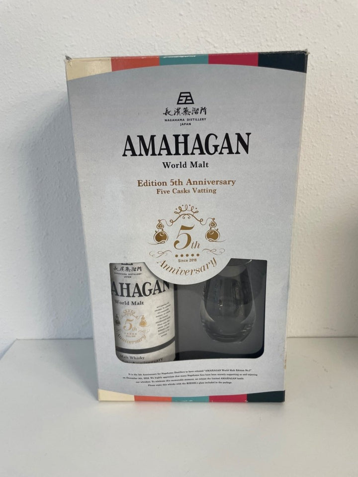長濱蒸溜所 AMAHAGAN ワールドモルト Edition 5th Anniversary - LIQUOR JOY