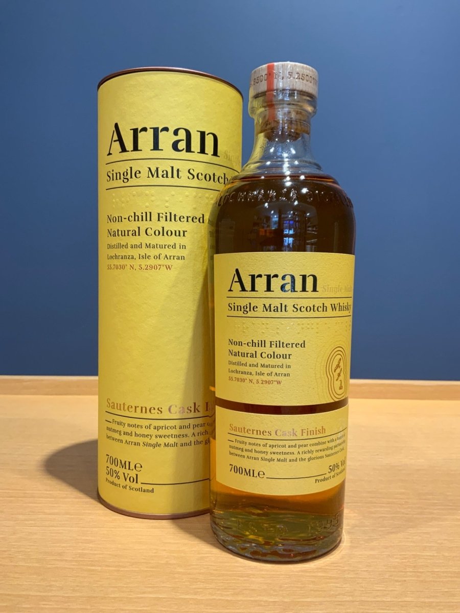 arran sauternes cask finish - LIQUOR JOY