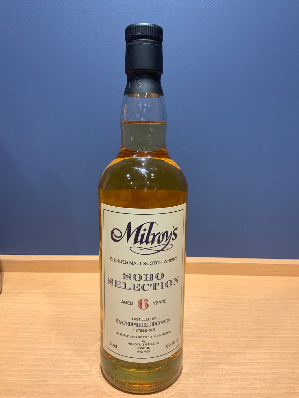 Campbeltown Blended Malt 6 Year Old 2017 Soho Selection 59.1% 70cl