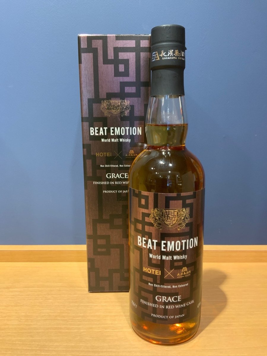 布袋寅泰 BEAT EMOTION WORLD MALT GRACE 700ml 47度 長濱蒸溜所 - LIQUOR JOY