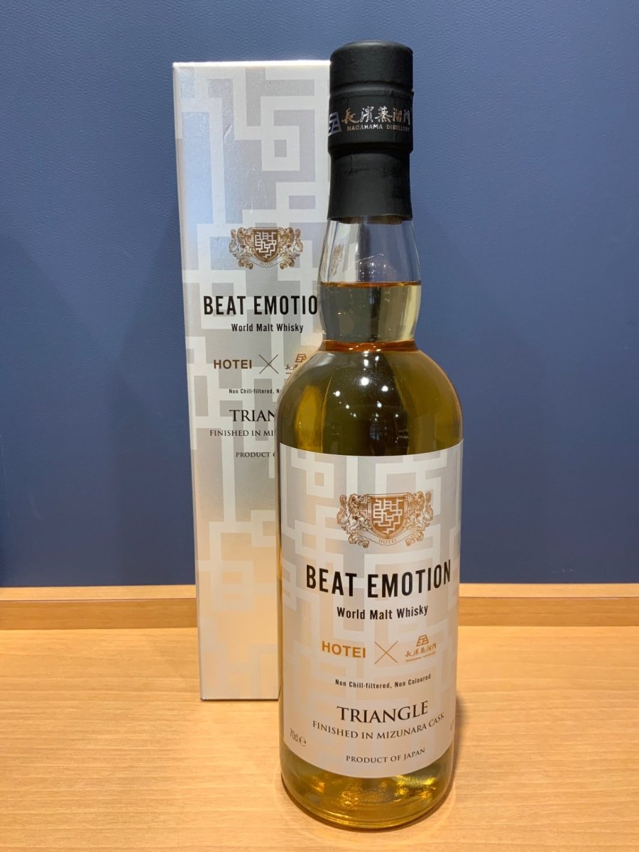布袋寅泰 BEAT EMOTION WORLD MALT TRIANGLE　700ml 47度 長濱蒸溜所 - LIQUOR JOY