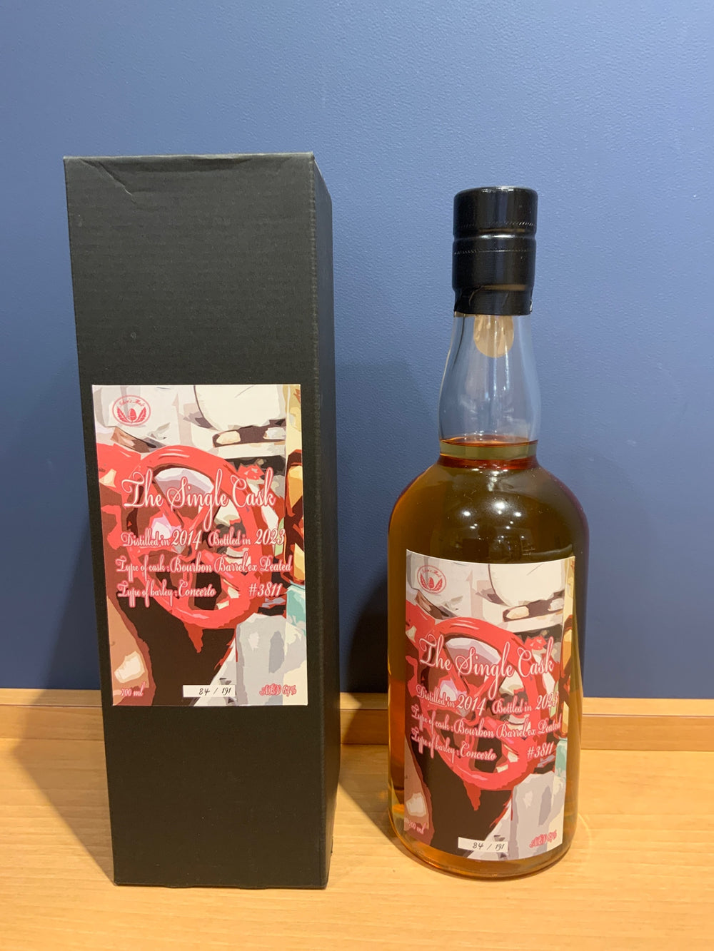 イチローズモルト　シングルカスク　ピーデット　2014-2023 #3811