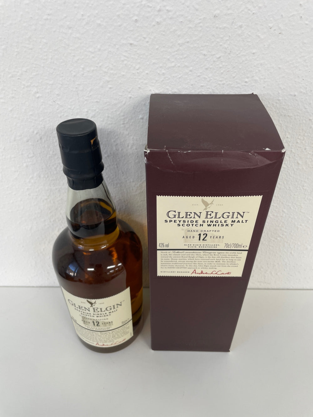 グレン エルギン 12年 箱入り [ ウイスキー イギリス 700ml ]