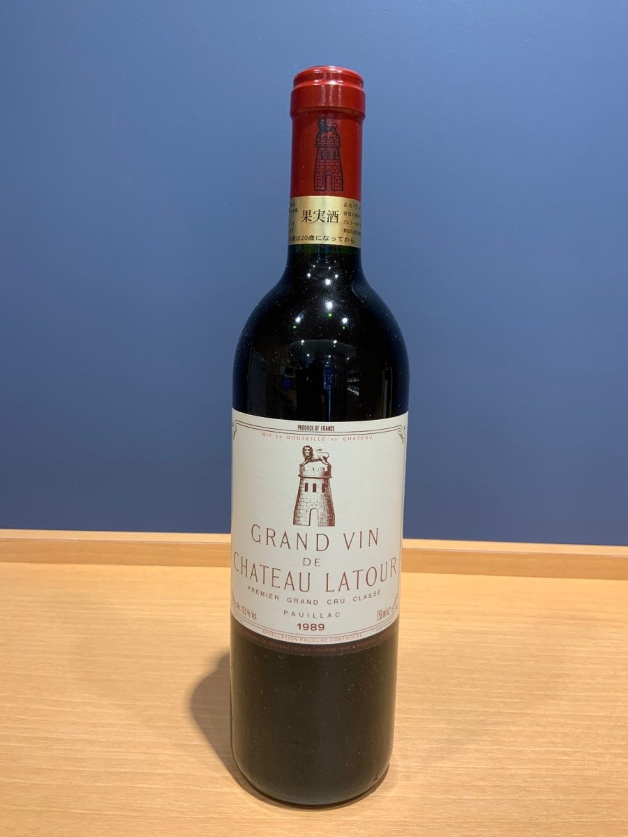 シャトー ラトゥール Chateau Latour 赤 750ml 1989 - LIQUOR JOY