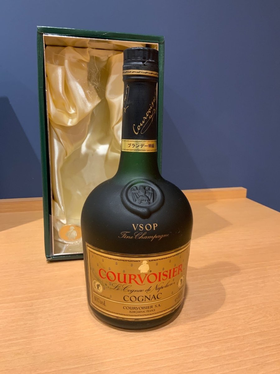 image 古酒 COURVOISIER VSOP Fine Champagne　クルボアジェクルボアジェ ファイン シャンパーニュVSOP - LIQUOR JOY