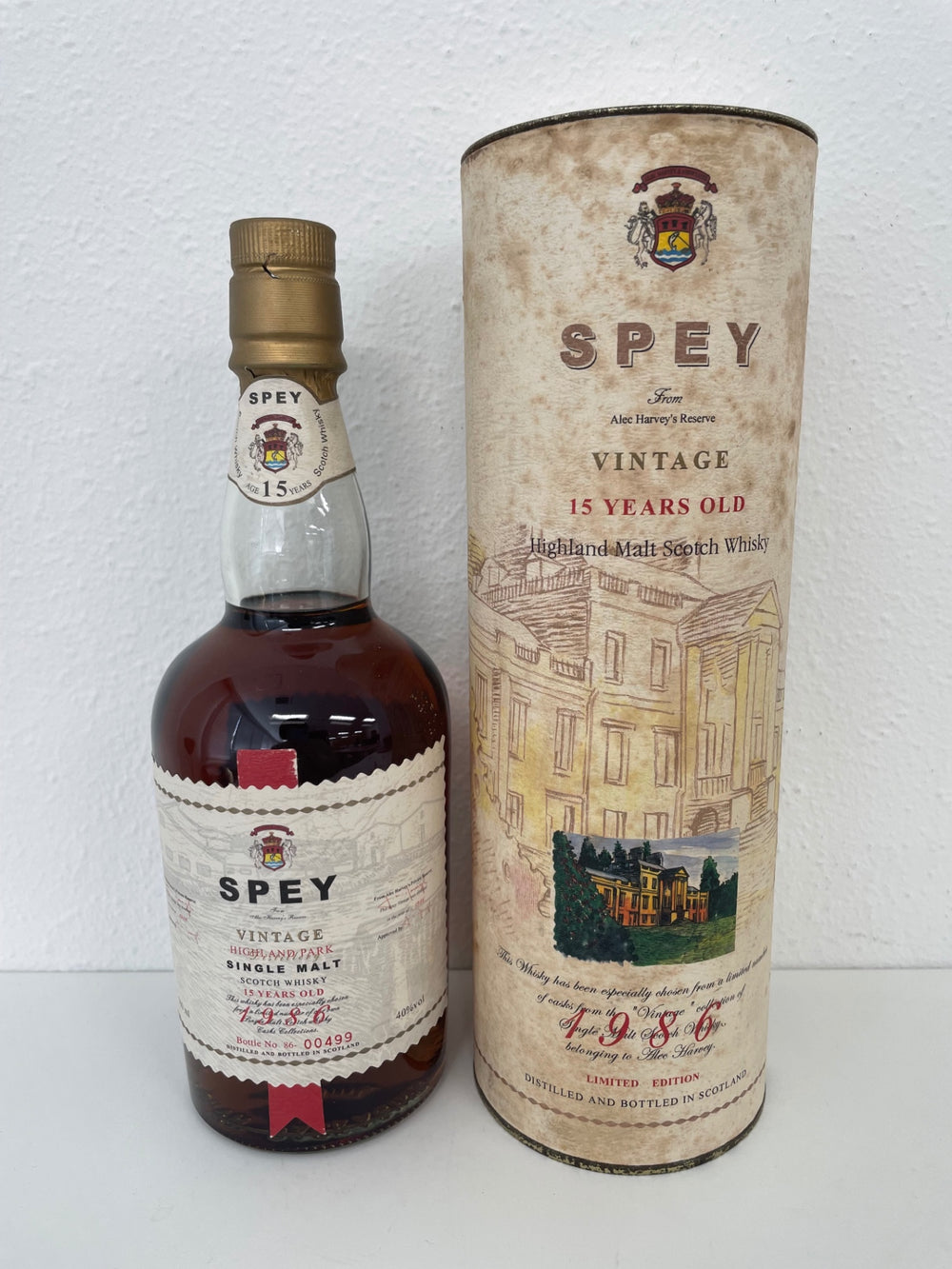 SPEY VINTAGE 1986 15 YEAR OLD PRIVATE RESERVE (70CL, 40%)