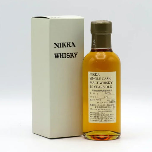 NIKKA WHISKY 原酒15年 仙台宮城峡蒸留所限定 180ml