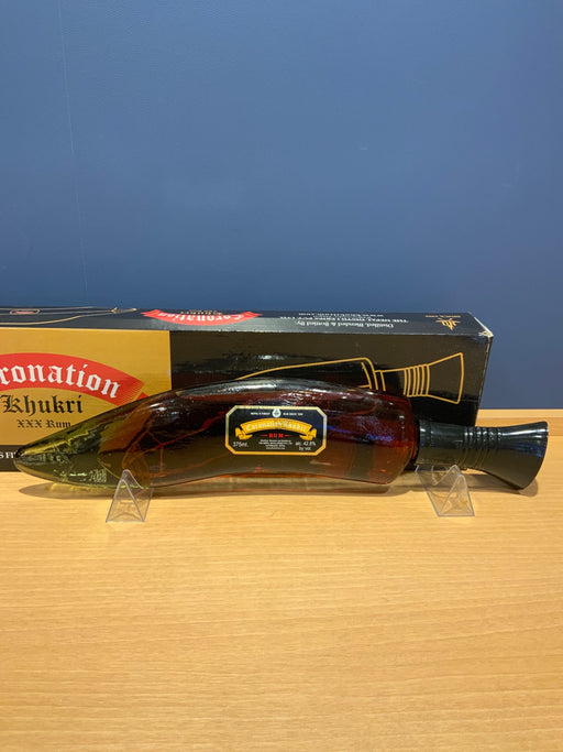 Khukri Rum ククリコロネーションラム ナイフ型ボトル 375ml