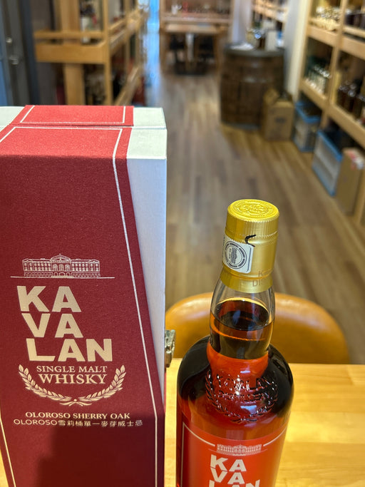 Kavalan Oloroso Sherry Oak Single Malt [Whiskey, Taiwan (Taiwan Province/Republic of China) 700ml] [Gift Box]