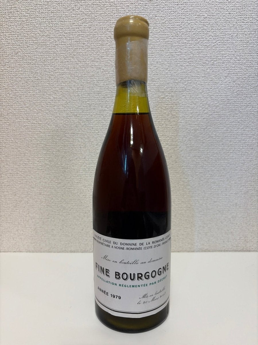 DRC フィーヌ・ド・ブルゴーニュ 1979 700ml 42% フランス ブランデー - LIQUOR JOY