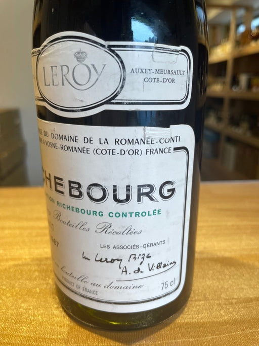 DRC リシュブール 1987 - LIQUOR JOY