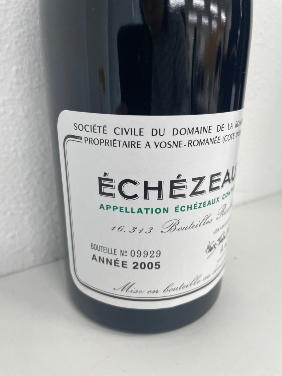 DRC ドメーヌ・ド・ラ・ロマネコンティ エシェゾー 2005 ファインズ 赤 ワイン 750ml 13％ - LIQUOR JOY