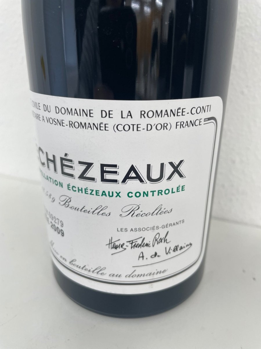 DRC ドメーヌ・ド・ラ・ロマネコンティ エシェゾー 2009 ファインズ 赤 ワイン 750ml 13.5％ - LIQUOR JOY