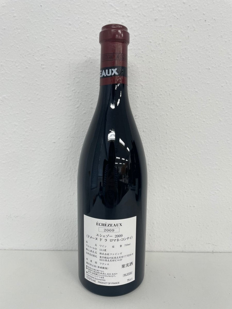 DRC ドメーヌ・ド・ラ・ロマネコンティ エシェゾー 2009 ファインズ 赤 ワイン 750ml 13.5％ - LIQUOR JOY