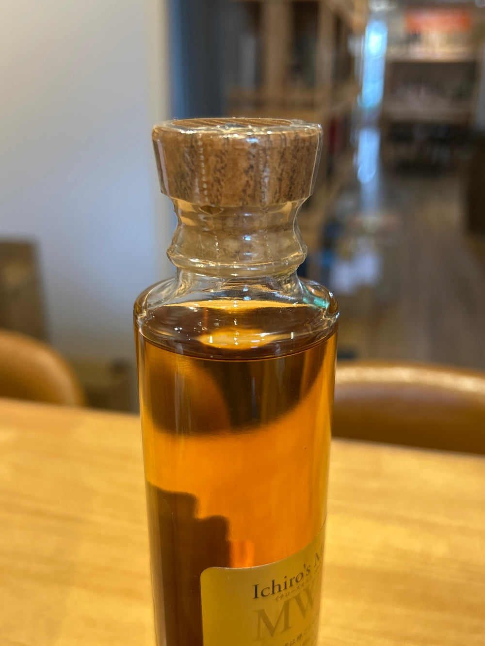 イチローズモルト ミズナラウッドリザーブ ＭＷＲ リーフラベル ベビー 200ml