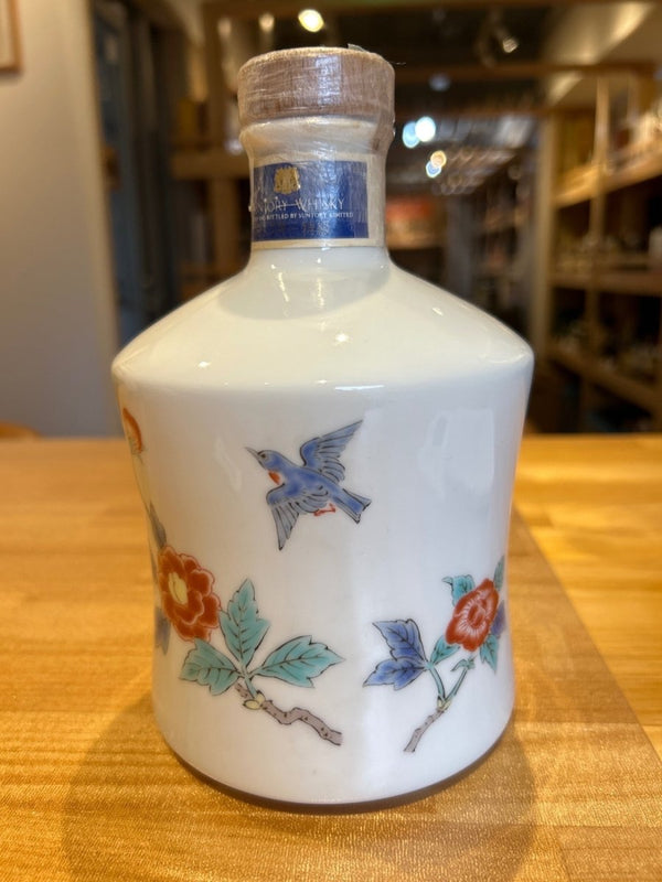 サントリー エクセレンス 有田焼 ボトルEXCELLENCE 720ml 陶器ボトル 色絵花鳥文 - LIQUOR JOY