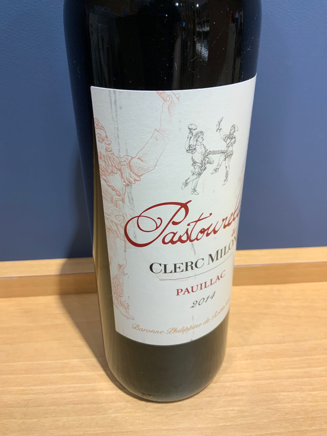 image パストレイユ デュ クレール ミロン 2014 Pastourelle de Clerc Milon 赤ワイン フランス ボルドー