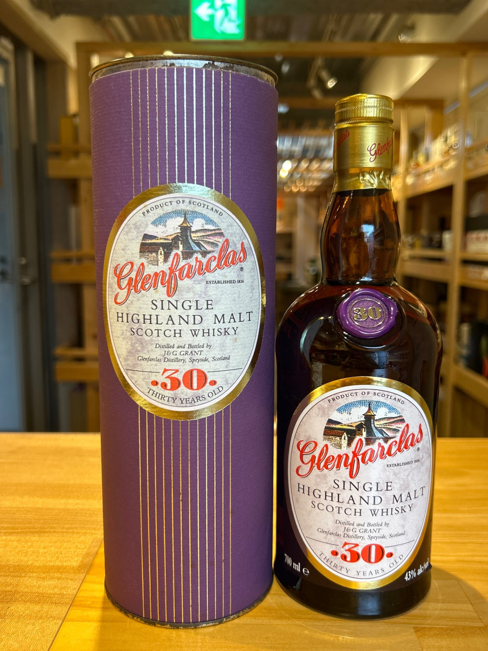 Glenfarclas 30 Year Old [British Whisky, 700ml] [Gift Box]