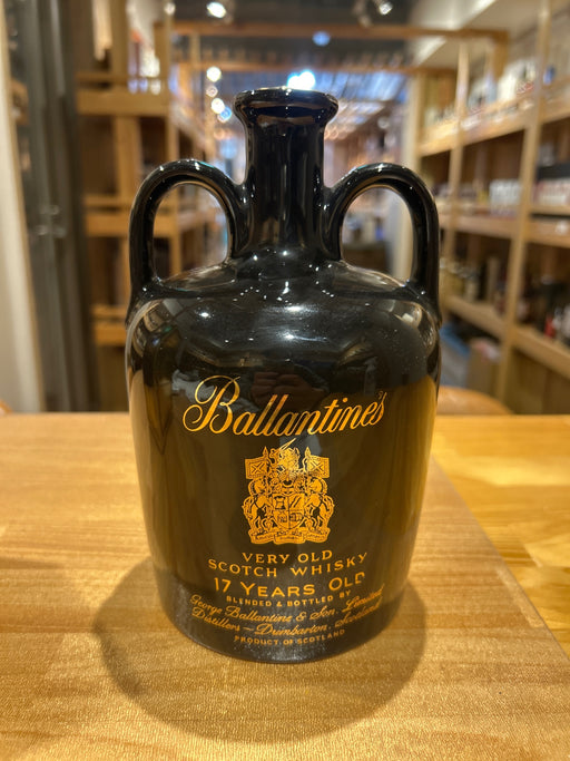 Ballantine's 17 Year Old 750ml Ballantines Black Pottery