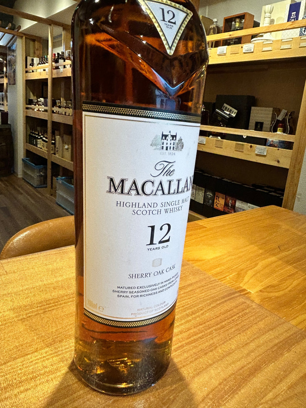 [新ボトル] ザ マッカラン 12年 シェリーオーク 正規品 40度 700ml