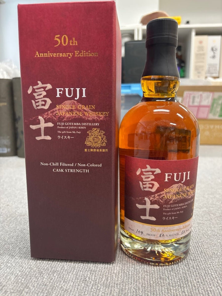 FUJI 富士御殿場蒸溜所50周年エディション　シングルグレーンウイスキー箱付き - LIQUOR JOY