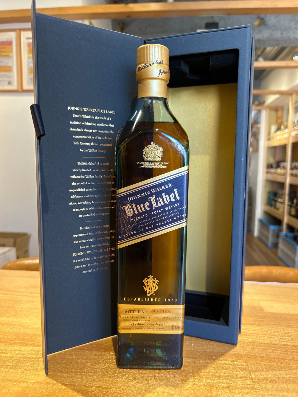 Johnnie Walker Blue Label Boxed [Whiskey, UK, 750ml]