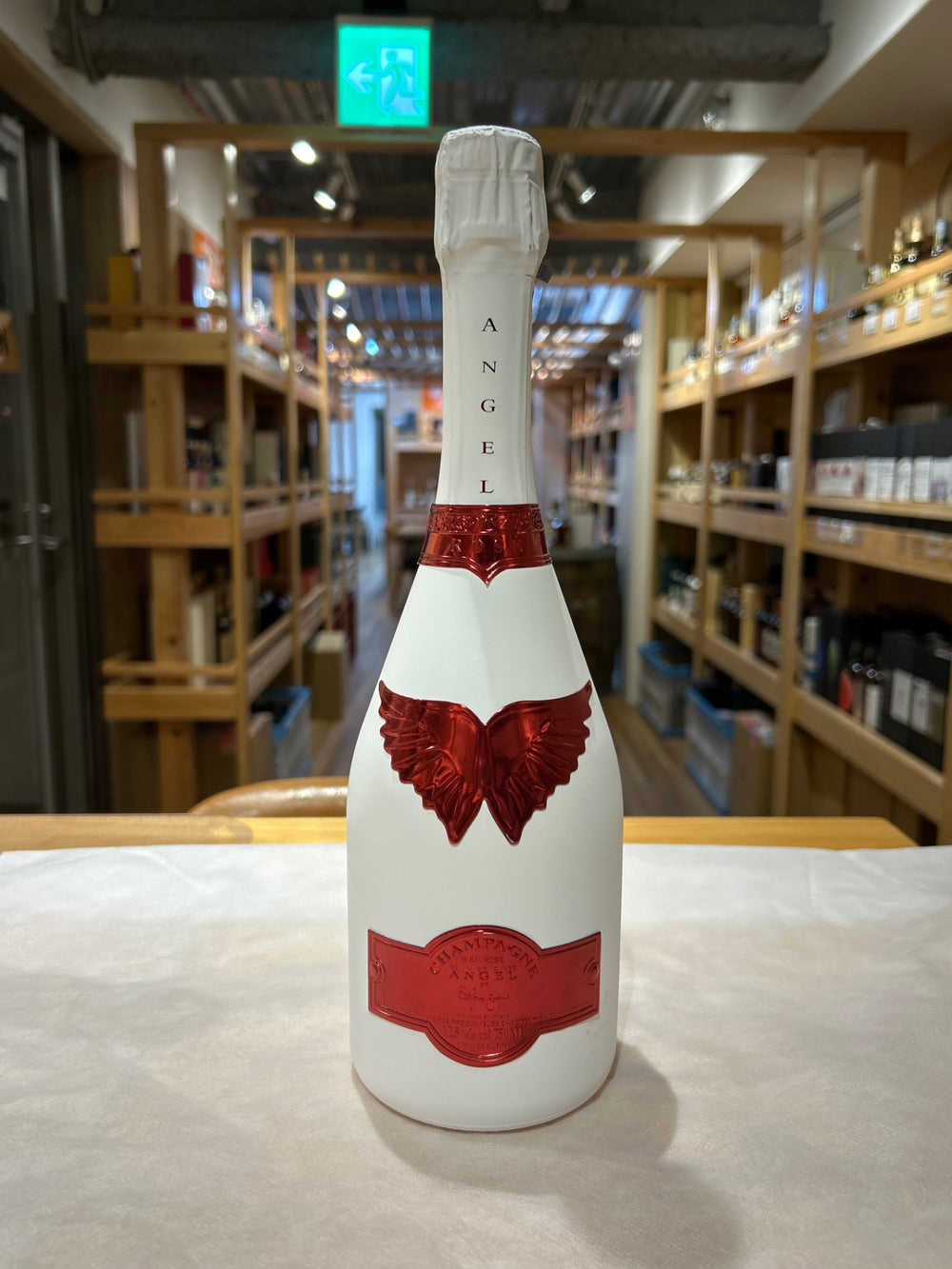 Angel Champagne NV Rosé White Holiday Edition Red (No Box)