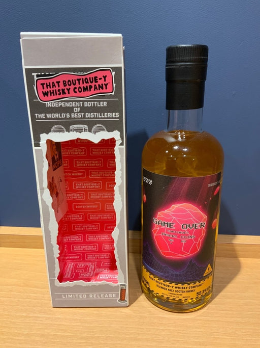 ゲームオーバー ブレンデッドモルト スコッチウイスキー（Game Over Blended Malt Scotch Whisky） - LIQUOR JOY