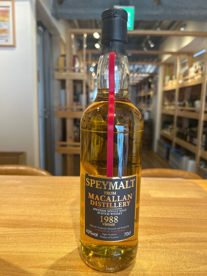 G&Mマッカラン　1988 SPEYMALT 箱付き - LIQUOR JOY