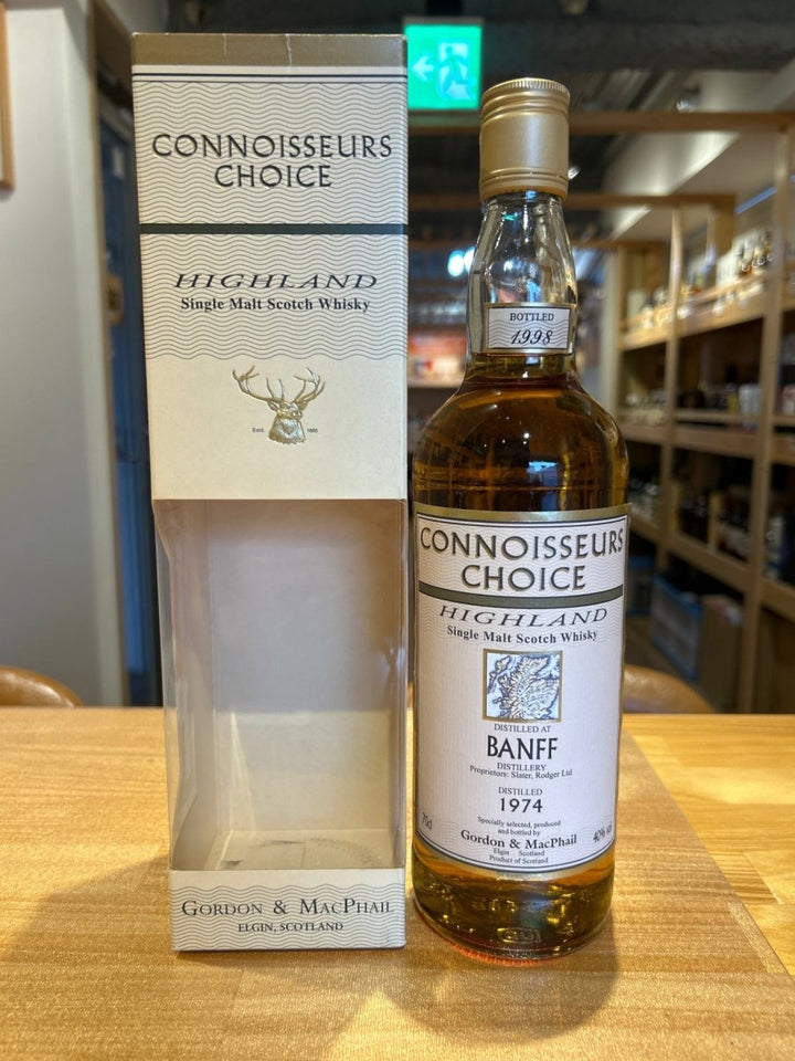 G&M BANFF1974 - 1998, Connoisseurs Choice - LIQUOR JOY